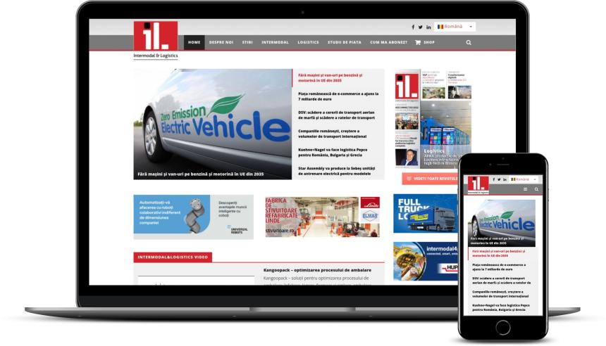 Creare site publicare știri și revistă