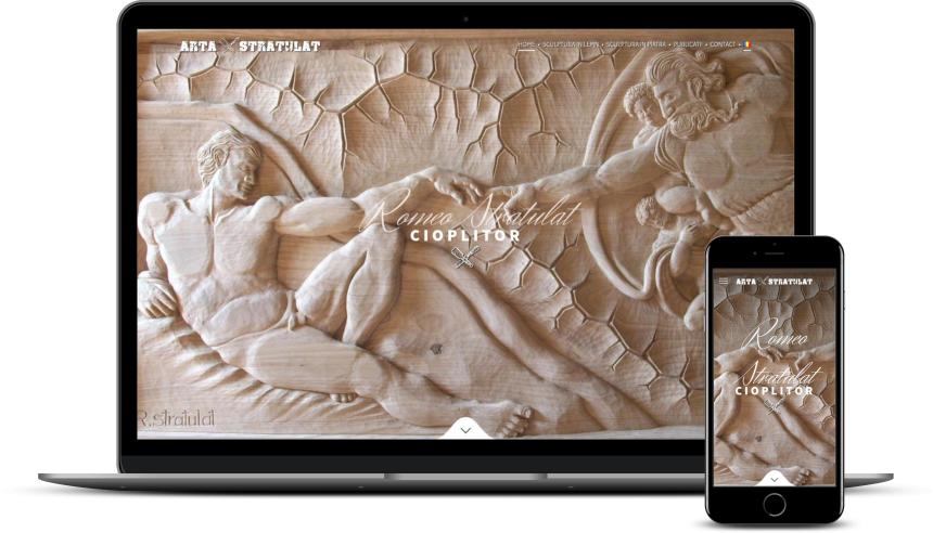 Web Design creare site sculptor