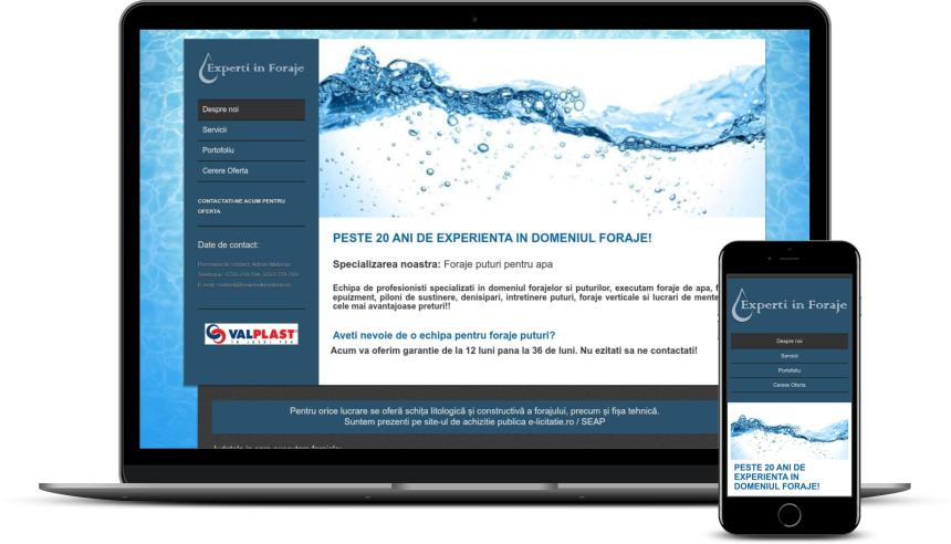 Creare site firma forare puturi